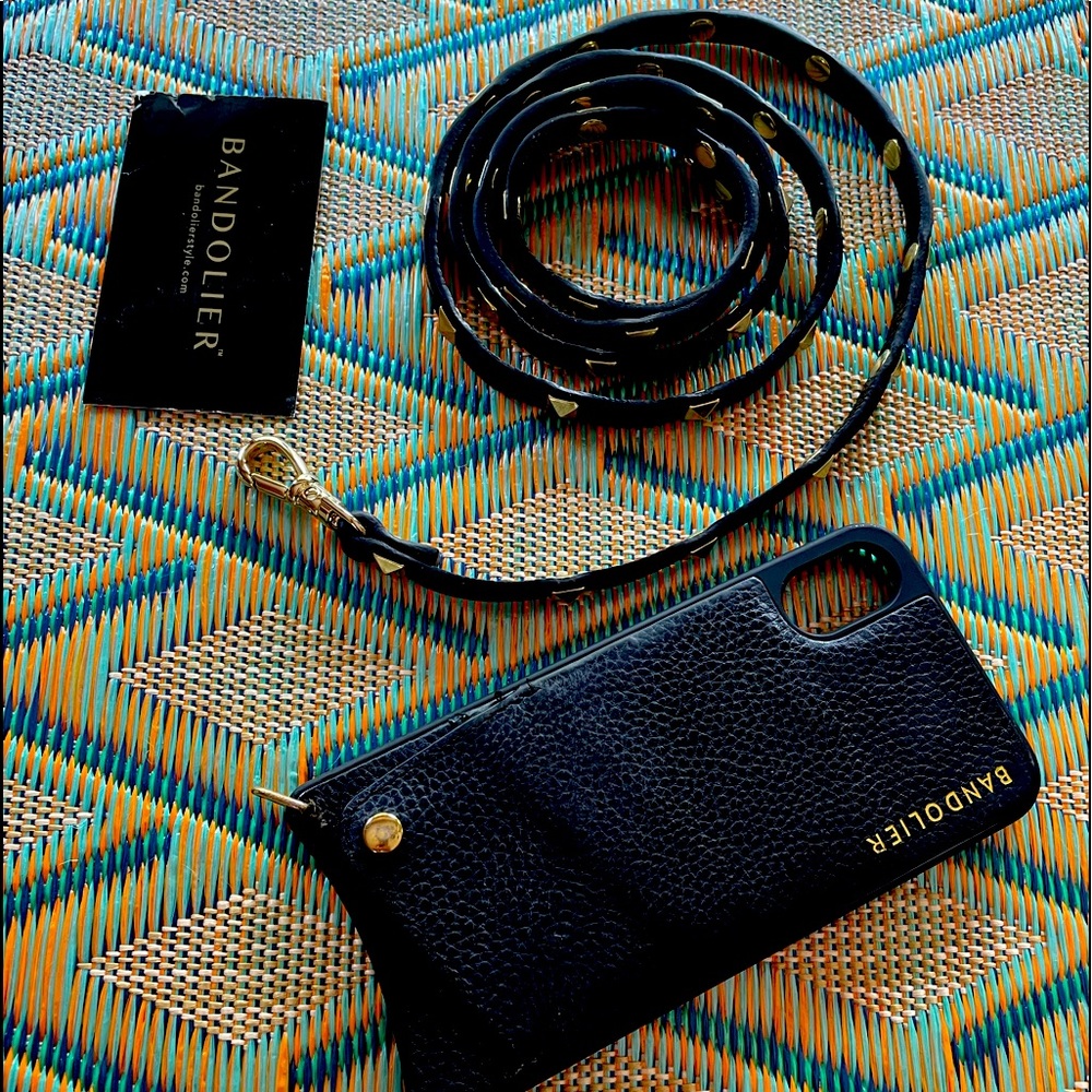 Bandolier iPhone 10 Leather Case